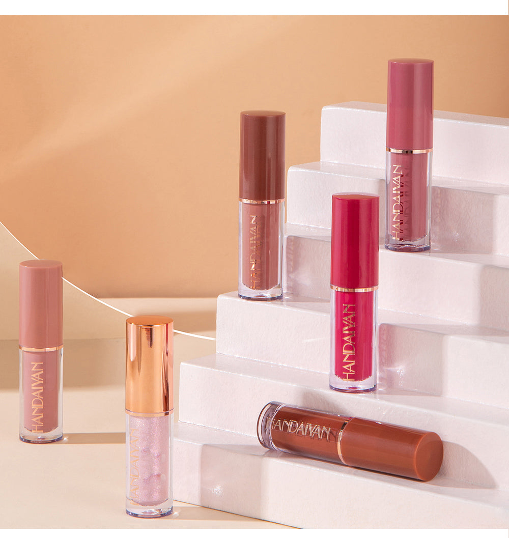 Set de 12 Labiales Líquidos Mate Aterciopelados – Sofisticación en Cada Tono