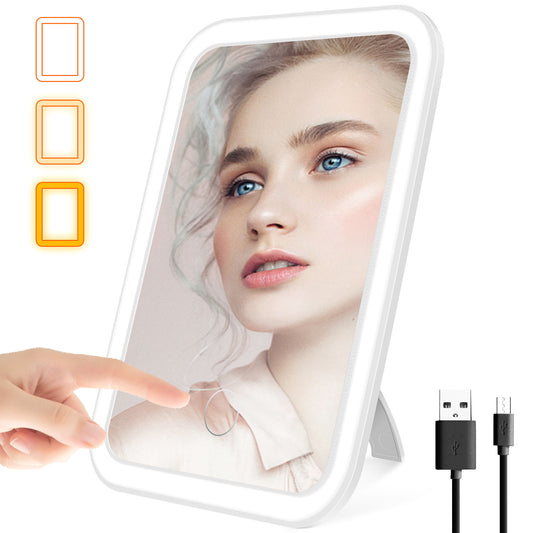 Mini Espejo de Maquillaje con Luz LED - Espejo Divina