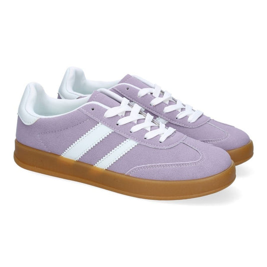 Zapatillas Casuales Lilas Para Mujer